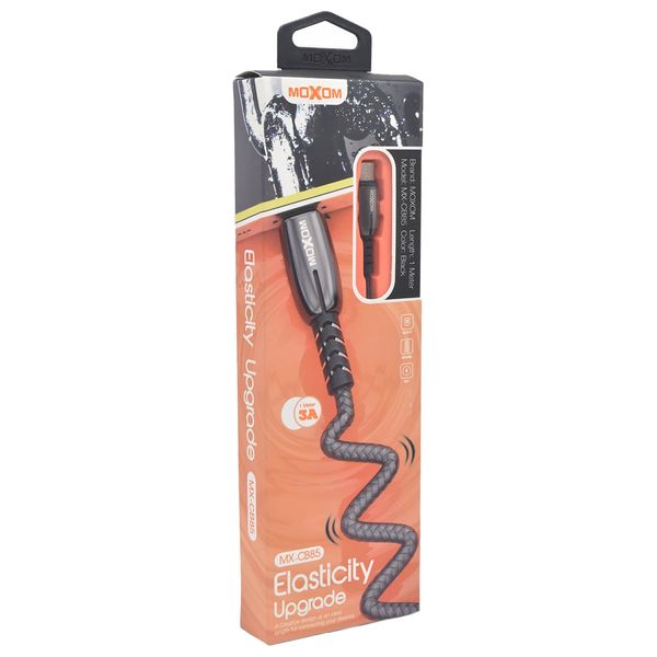  1 متر - MX-CB85 - كيبل موكسوم يو اس بي-سي - اسود 