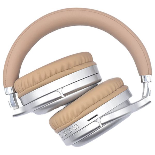  Moxom MX-WL14 - Bluetooth Headphone Over Ear - Beige 