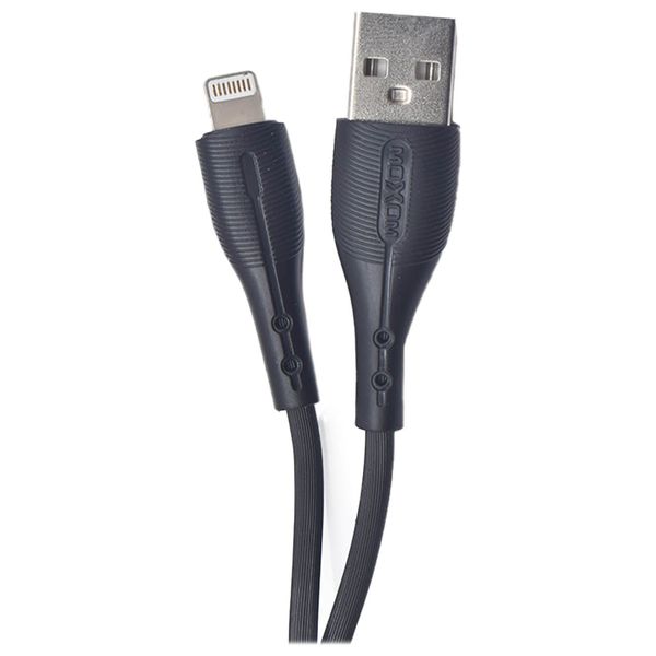  1 متر - MX-CB79 - كيبل موكسوم لموبايل ايفون - اسود 