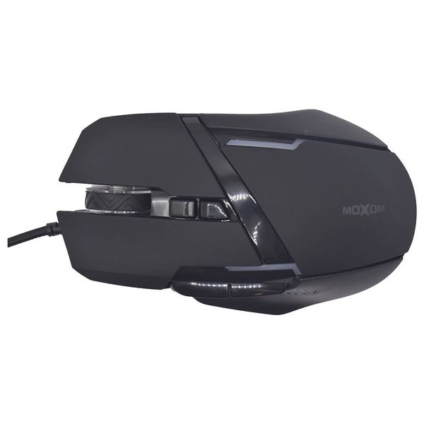  Moxom MX-MS13 - Mouse - Black 