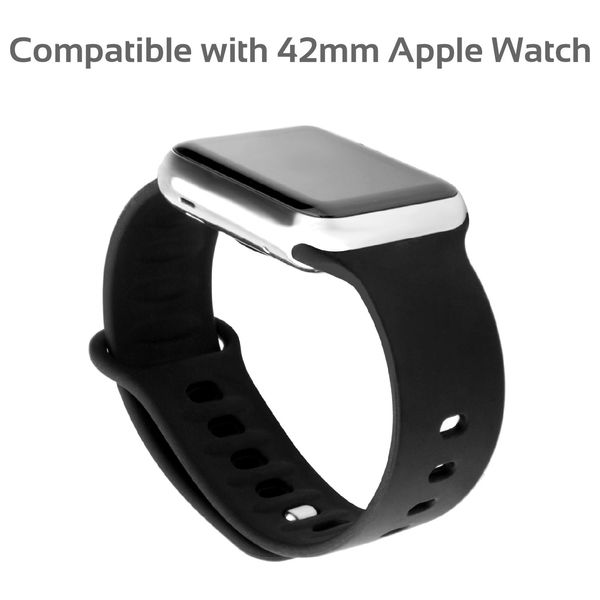  Promate Rarity-42ML Watch Band - Black 