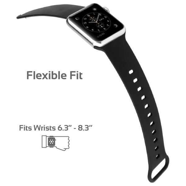  Promate Rarity-42ML Watch Band - Black 