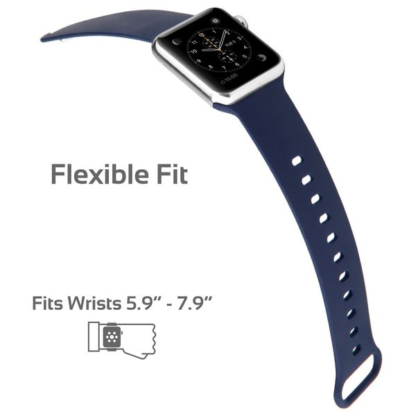  Promate Rarity-42ML Watch Band - Dark Blue 