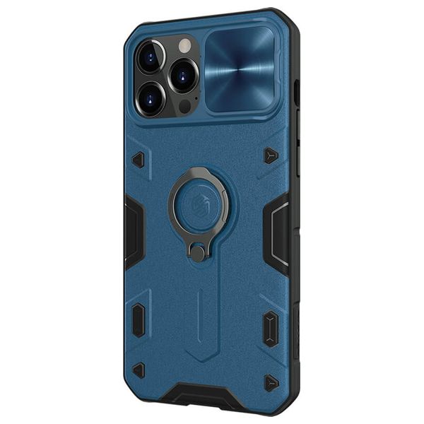  حافظة موبايل نيلكين لجهاز ايفون 13 برو ماكس - 6902048223066 - ازرق 