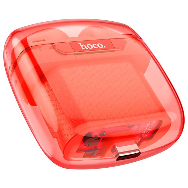 HOCO Ew15-Red - Bluetooth Headphone In Ear - Red