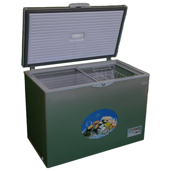  ISHTAR 438 - 10ft - Chest Freezer - Silver 