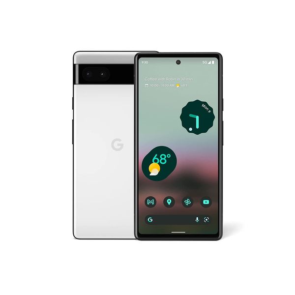  جوجل Pixel 6a - سيم - 128/6 كيكابايت - ابيض 