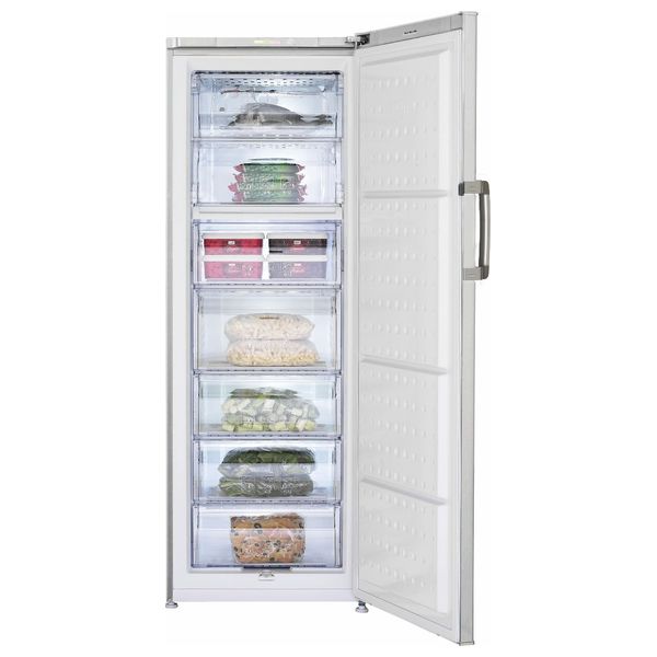 مجمدة عامودية بيكو - 11 قدم - FS130924S - سلفر