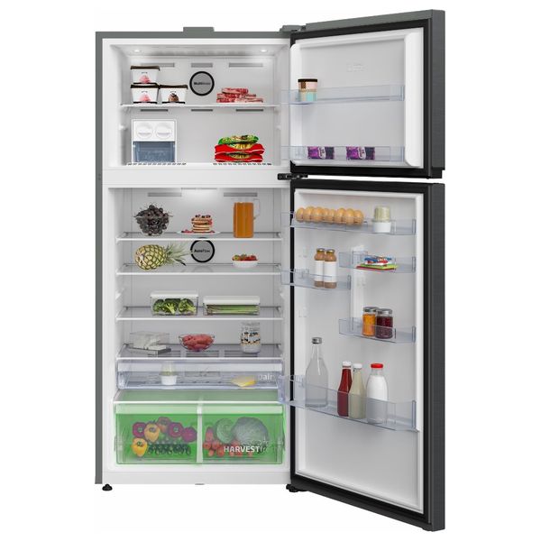 Beko RDNE700E40XBR - 25ft - Conventional Refrigerator - Black