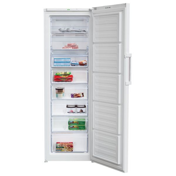 مجمدة عامودية بيكو - 13 قدم - RFNE350L24W - ابيض