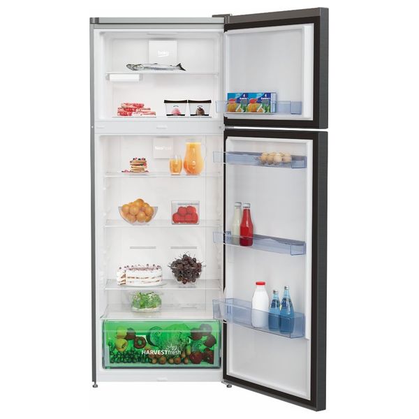 Beko RDNE510M20XBR - 17ft - Conventional Refrigerator - Black