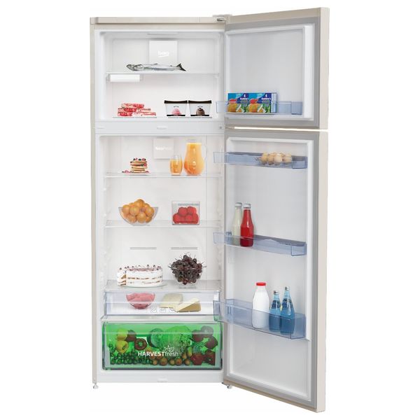 Beko RDNE510M20B - 17ft - Conventional Refrigerator - Beige