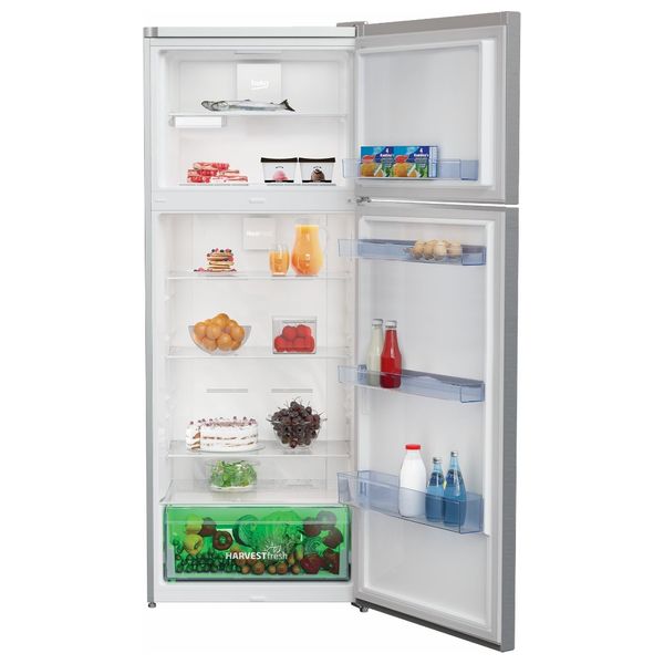 Beko RDNE510M20XB - 17ft - Conventional Refrigerator - Silver