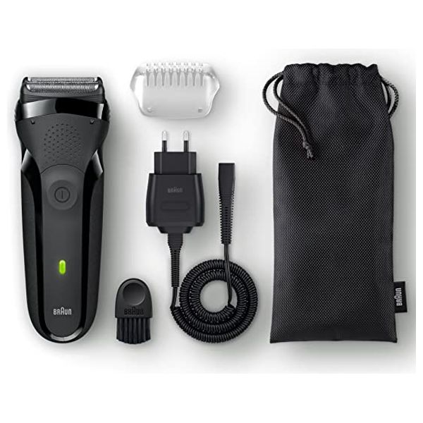 ماكنة حلاقة براون - 301S - اسود