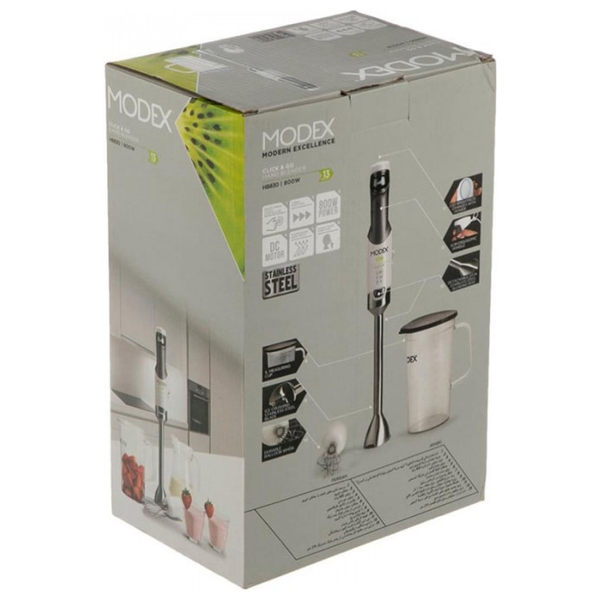 خلاط يدوي موديكس - HB830 - 800 واط - ابيض