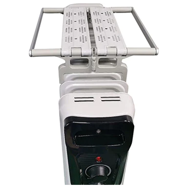 Alhafidh Heater - OHHA-13LWG - Oil-Filled Radiator - White