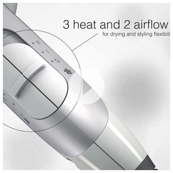  مجفف شعر براون - HD580 - ابيض 