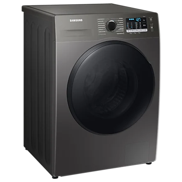 غسالة ومجففة سامسونج فتحة امامية - 11 كغم - 1400 دورة بالدقيقة - WD11TA046BX - رصاصي