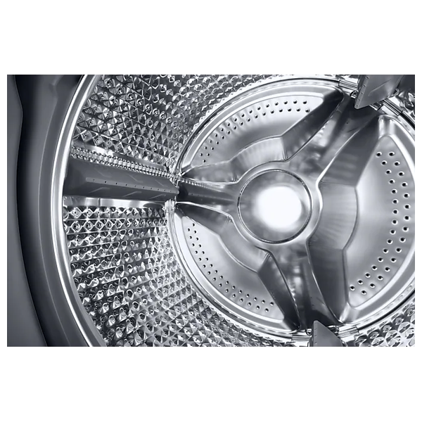 غسالة ومجففة سامسونج فتحة امامية - 11 كغم - 1400 دورة بالدقيقة - WD11TA046BX - رصاصي