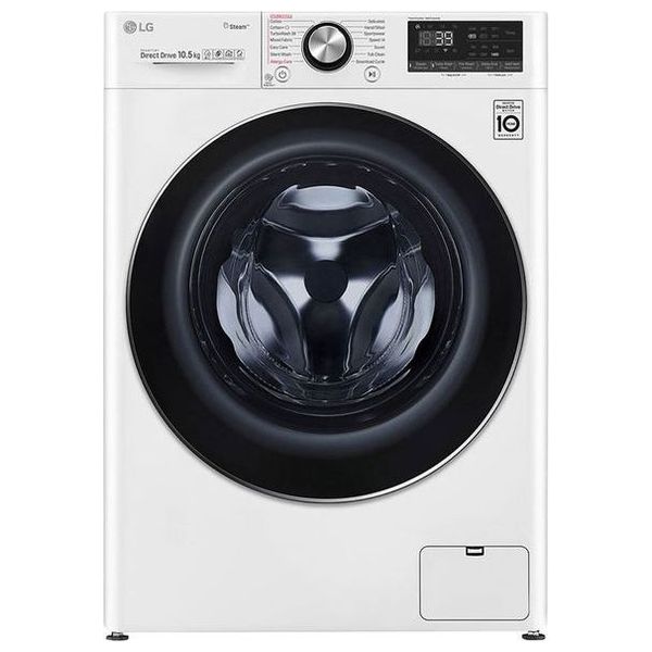 LG WV9142WRP - 10.5Kg - 1400RPM - Front Loading Washing Machine - White