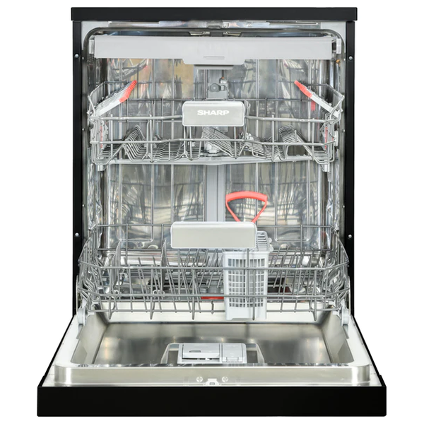  غسالة صحون شارب - 15 سيت - QW-V615-BK3 - اسود 