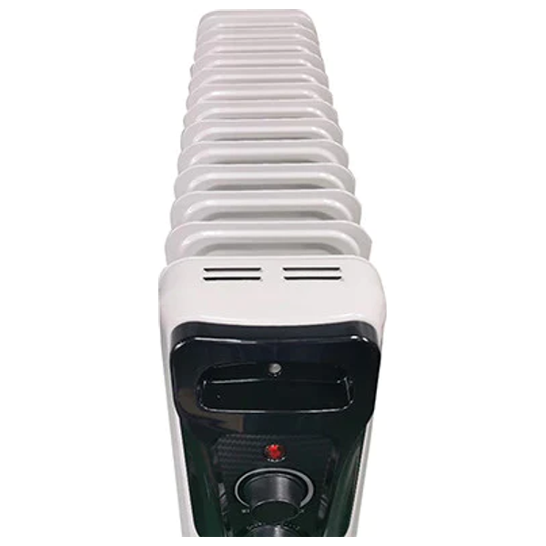 Alhafidh Heater - OHHA-13LWG - Oil-Filled Radiator - White