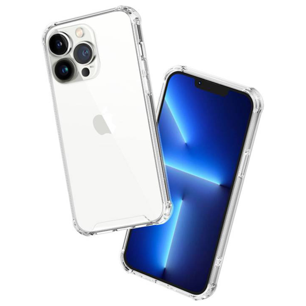 Green GNASI13PMCCL - Mobile Cover For iPhone 13 Pro Max - Transparent