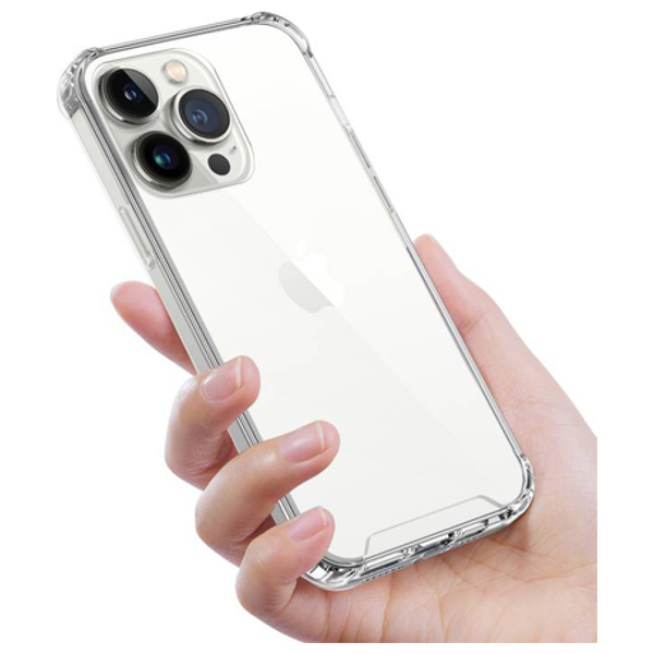 Green GNASI13PMCCL - Mobile Cover For iPhone 13 Pro Max - Transparent