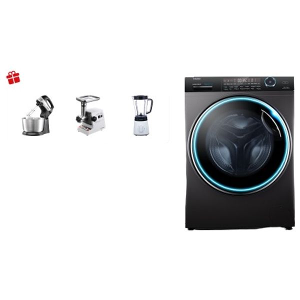 غسالة هاير فتحة امامية - 15 كغم - HW150-BP14986ES8 - رمادي