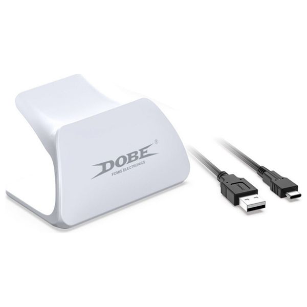 Dobe Display Stand Charging Kit for PS5 Joystick - White
