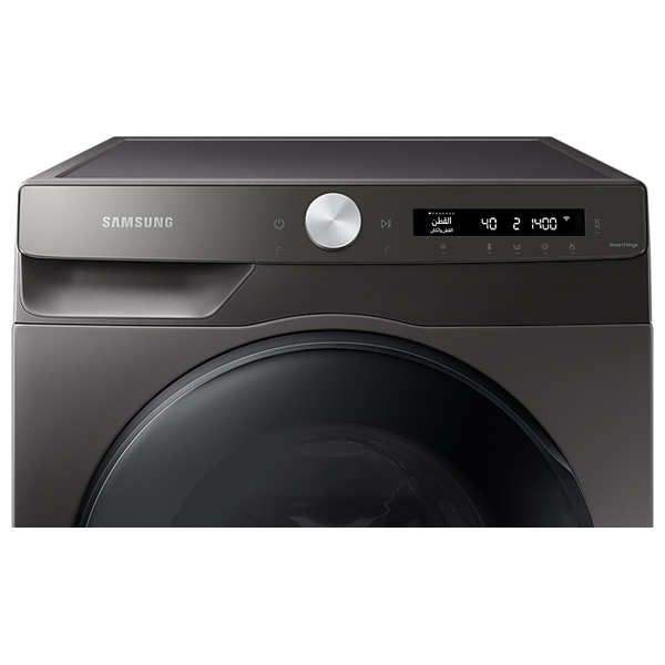 غسالة ومجففة سامسونج فتحة امامية - 14/8 كغم - 1400 دورة بالدقيقة - WD14T504DBN/RQ - اينوكس