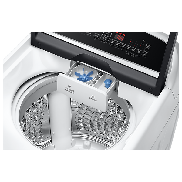 غسالة سامسونج فتحة علوية - 15 كغم - WA15T5260BW/RQ - ابيض