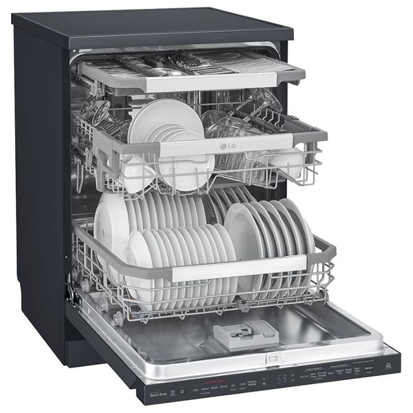 غسالة صحون ال جي - 14 سيت - DFB325HM - اسود