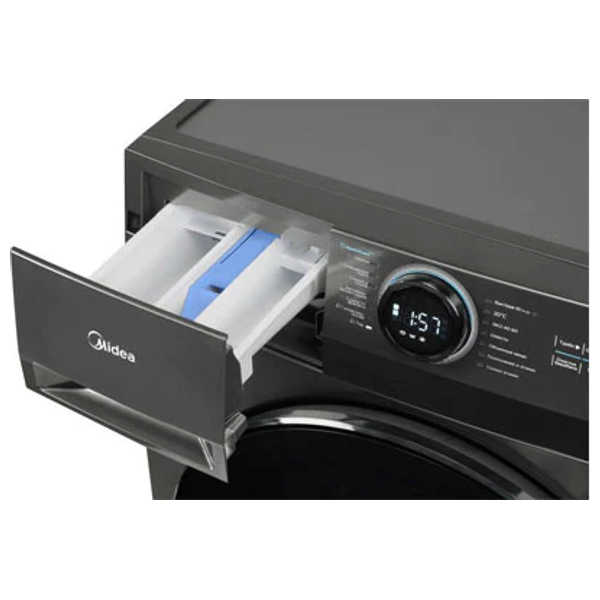 Midea MF200W80WB/T - 8/6Kg - 1400RPM - Front Loading Washing Machine & Dryer - Silver