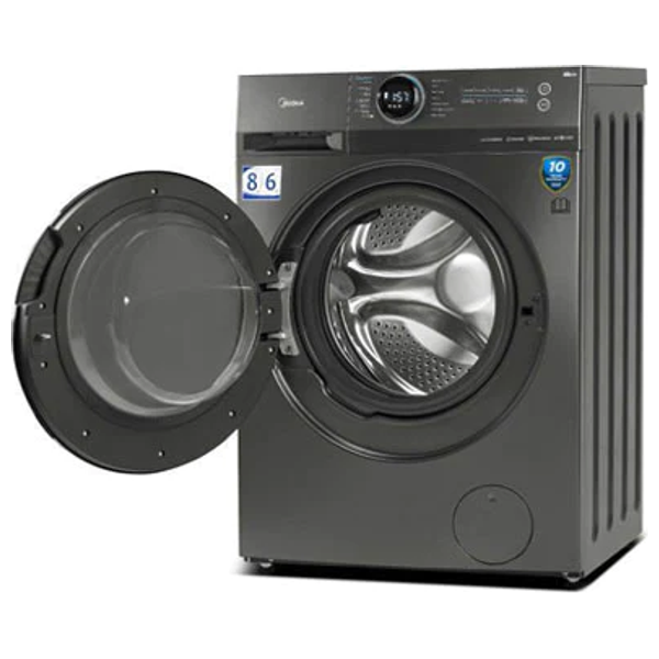 Midea MF200W80WB/T - 8/6Kg - 1400RPM - Front Loading Washing Machine & Dryer - Silver