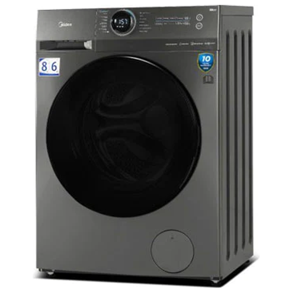 Midea MF200W80WB/T - 8/6Kg - 1400RPM - Front Loading Washing Machine & Dryer - Silver