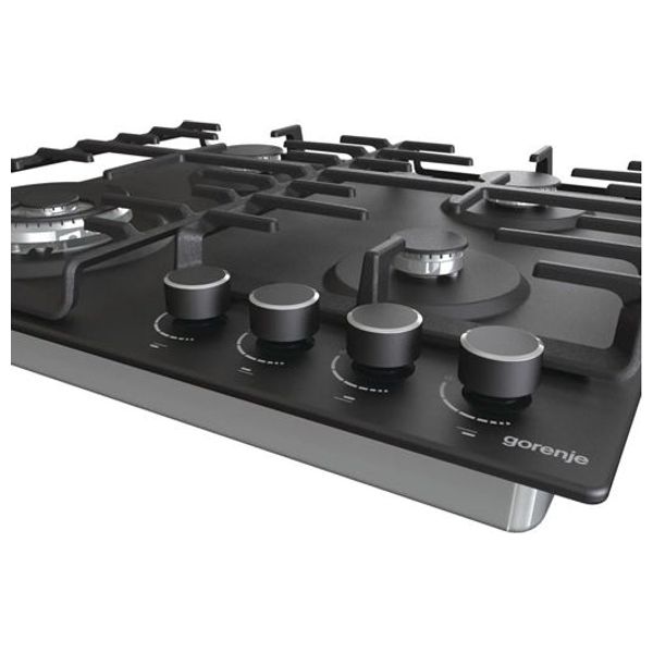 طباخ داخلي جورنجي غازي - 4 مشاعل - GW642AB - اسود