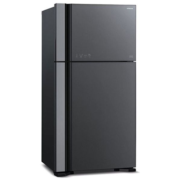 Hitachi R-VG650PUQ7 - 21ft - Conventional Refrigerator - Black