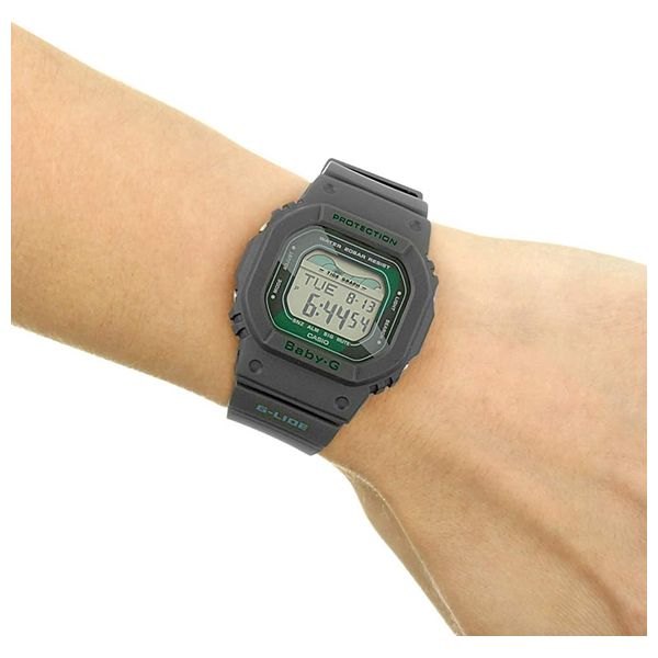  Casio Watch BLX-560VH-1DR For Men - Digital Display, Resin Band - Gray 