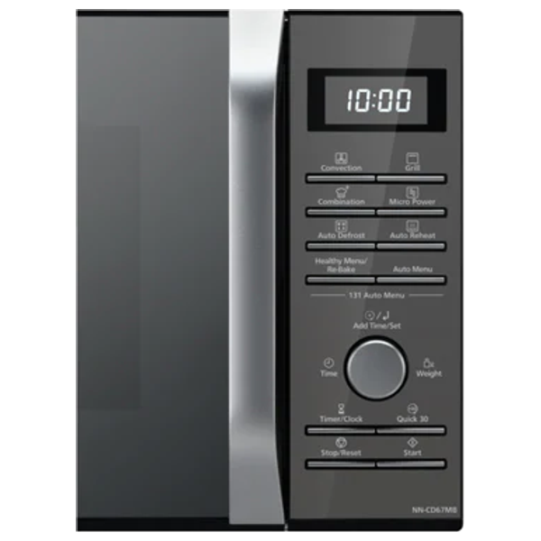 مايكرويف باناسونيك حراري - 27 لتر - NN-CD67MBKPQ - سلفر