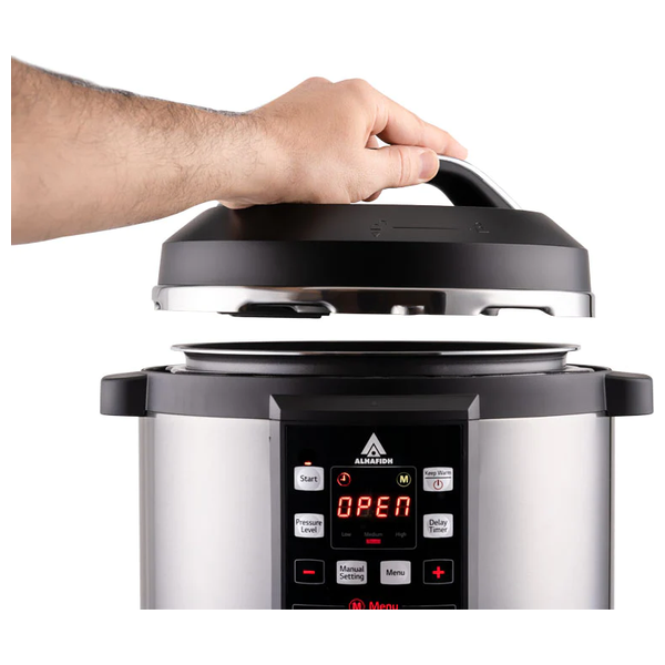 AlHafidh PC6 - Pressure Cooker 6 Liter - Silver