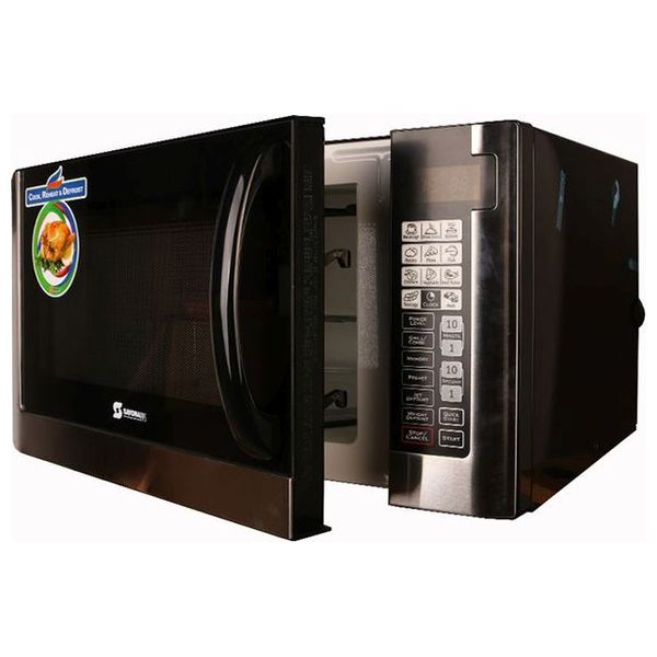 مايكرويف سايونا حراري مع مشواة - 30 لتر - SMO-4231 - اسود