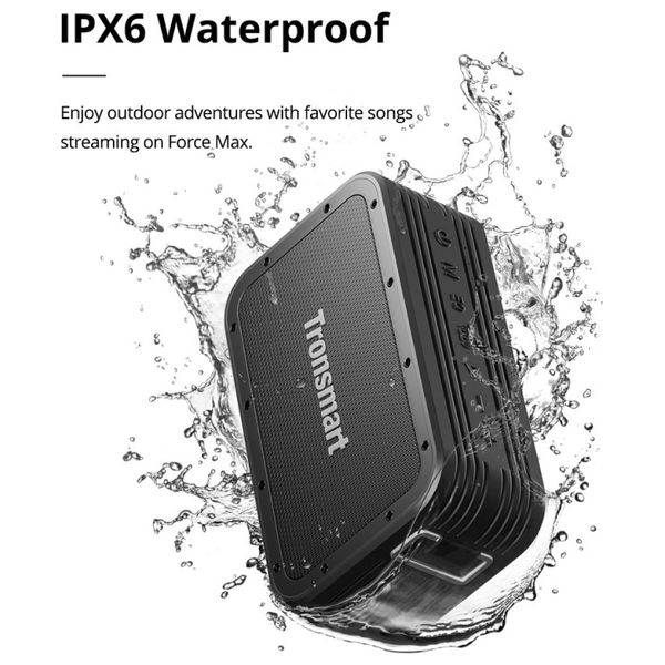 Tronsmart Force max - Bluetooth Speaker - Black