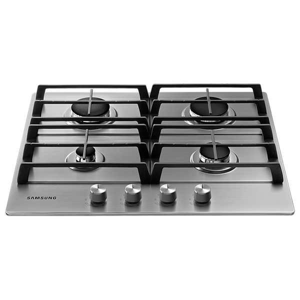 طباخ داخلي سامسونج غازي - 4 مشاعل - NA64H3010AS - ستانلس ستيل