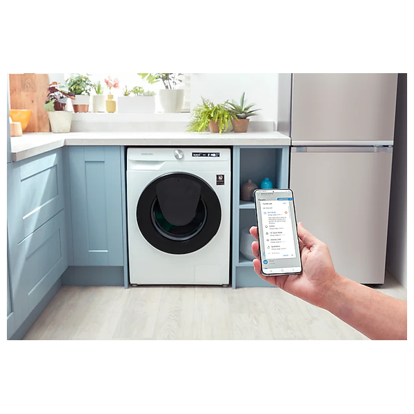 غسالة سامسونج فتحة امامية - 9 كغم - 1400 دورة بالدقيقة - WW90T554DAW - ابيض