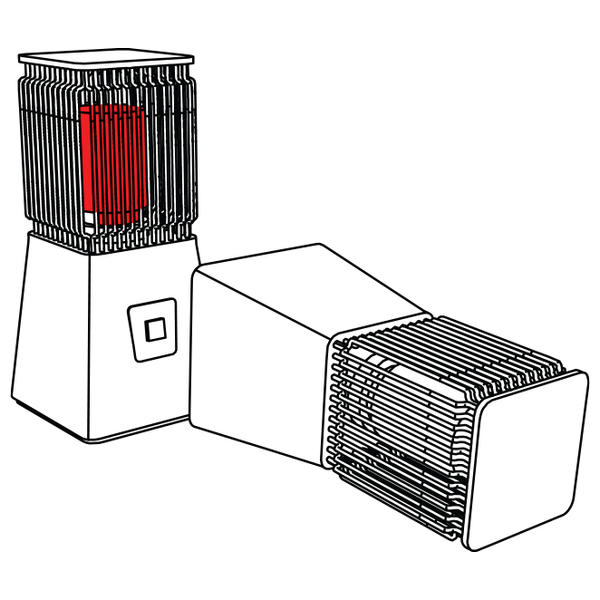 Newal Ceramic Heater - CHT-190-04