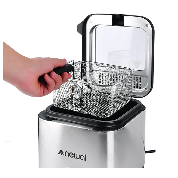 قلاية نوال كهربائية - FRY-5057 - سلفر